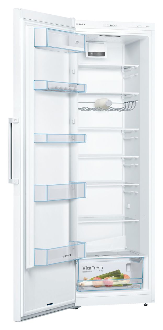 Serie 4 KSV36VWEP 346 l / 346 l Kühlschrank freistehend EEK: E 116 kWh Jahr  (Weiß) 