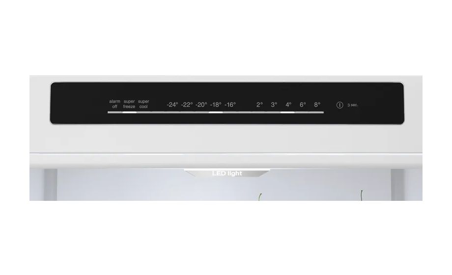 Serie 4 MKK69GNXAO (KGN39VXAU + KSZGGM00) 260 l / 103 l Kühl-Gefrierkombi freistehend NoFrost 104 kWh Jahr (Schwarz, Gebürsteter Stahl) 