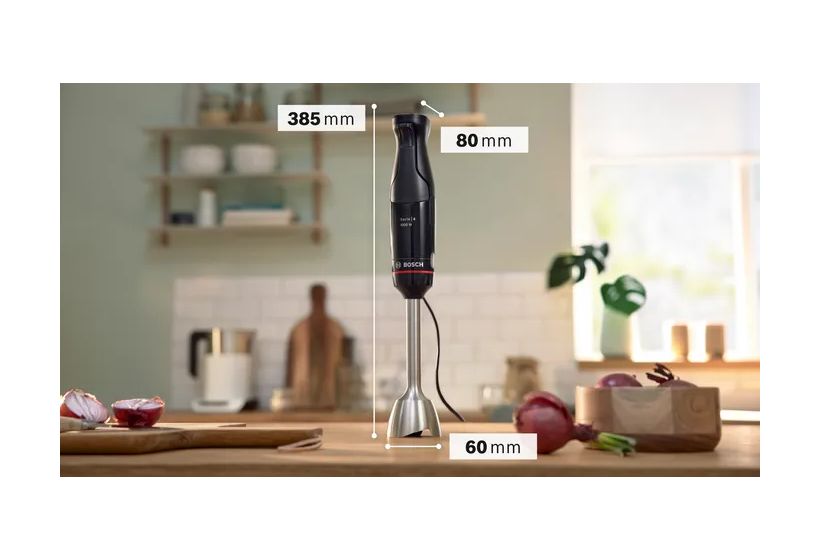 Serie 4 MSM4B6V2 ErgoMaster Stabmixer 1000 W  (Schwarz) 
