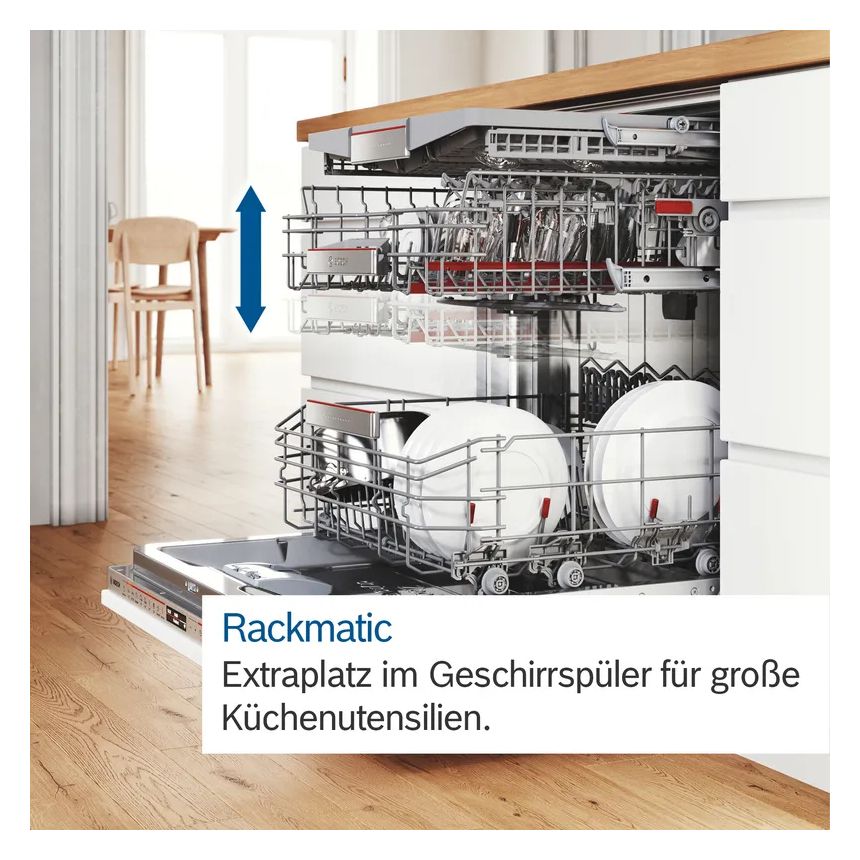 Serie 4 SBV4EBX02D 60 cm Geschirrspüler vollintegriert (ohne Front) Sehr leise 13 Maßgedecke aquaStop Funktion Wärmetauscher 