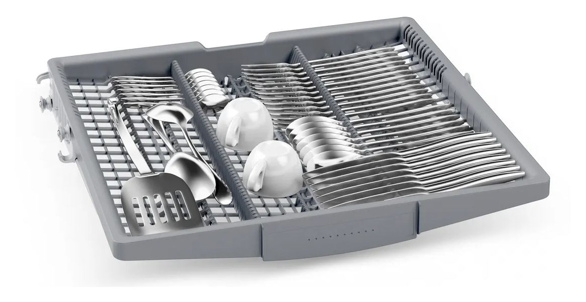 Serie 4 SBV4ECX28E 60 cm Geschirrspüler vollintegriert (ohne Front) Sehr leise 14 Maßgedecke aquaStop Funktion Wärmetauscher 