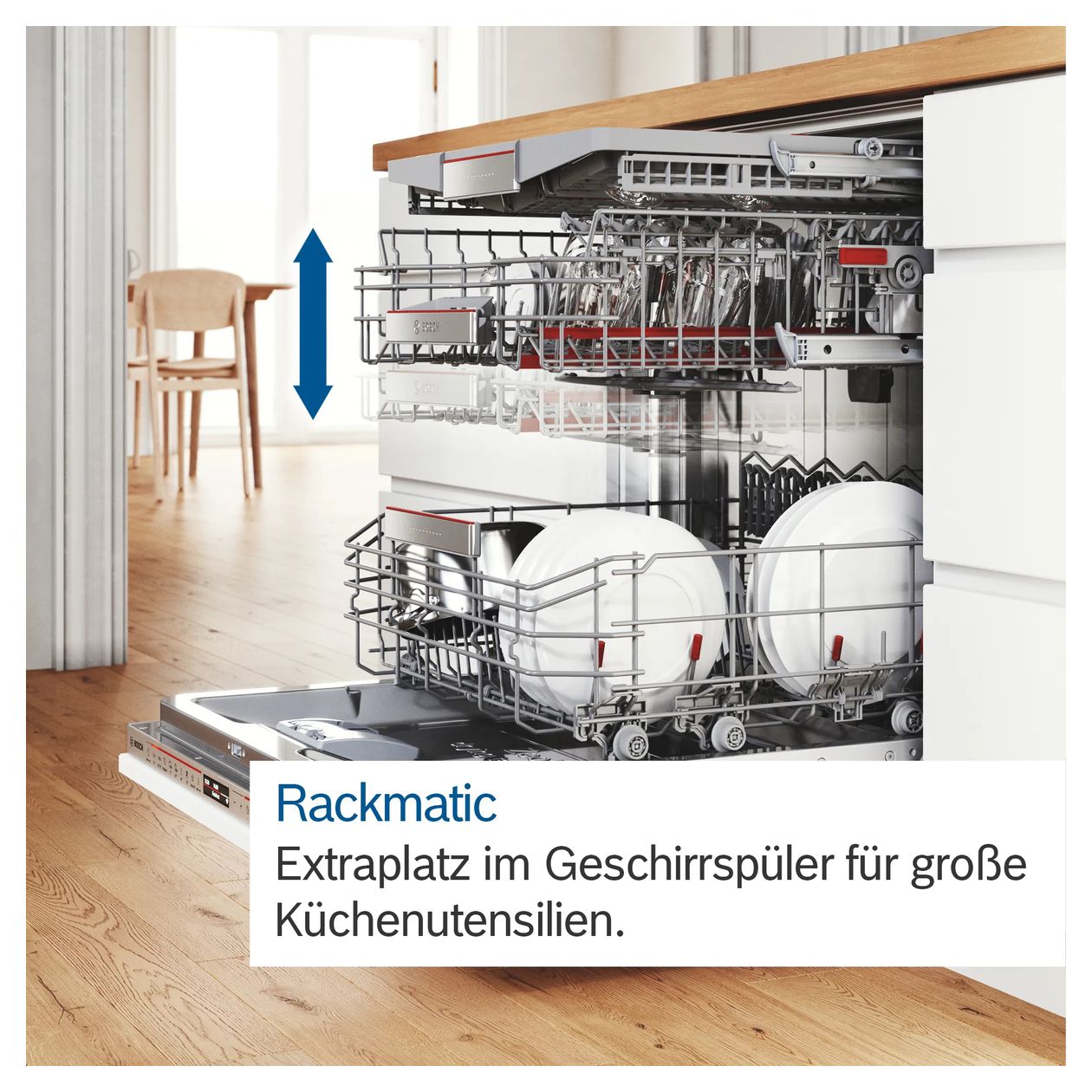 Serie 4 SMH4HB802E 60 cm Geschirrspüler vollintegriert (ohne Front) Sehr leise 13 Maßgedecke aquaStop Funktion Wärmetauscher 