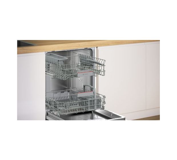 Serie 4 SMI4HTS14E 60 cm Geschirrspüler teilintegriert (ohne Front) Leise 13 Maßgedecke aquaStop Funktion Wärmetauscher 