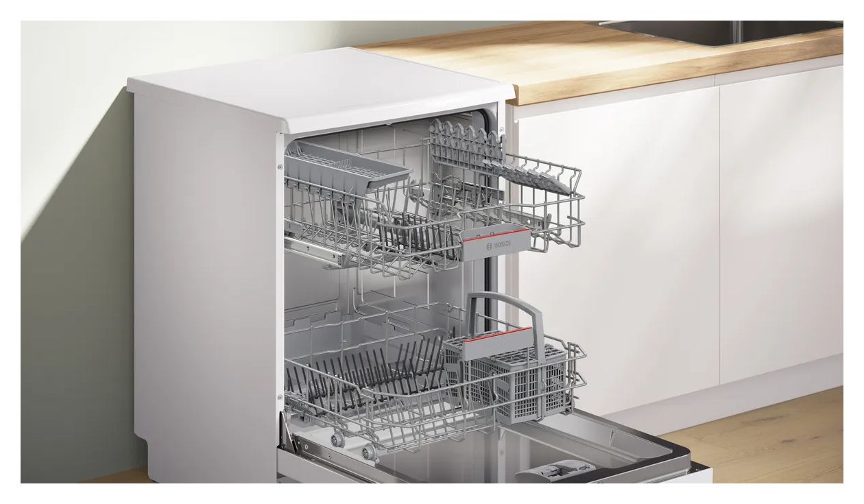 Serie 4 SMS4HTW16E 60 cm Geschirrspüler freistehend Leise 13 Maßgedecke aquaStop Funktion Wärmetauscher 