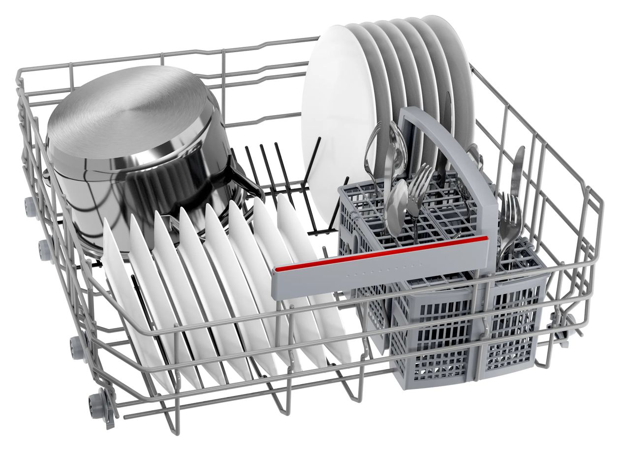Serie 4 SMU4EAS28E 60 cm Geschirrspüler unterbaufähig Sehr leise 13 Maßgedecke aquaStop Funktion Wärmetauscher 