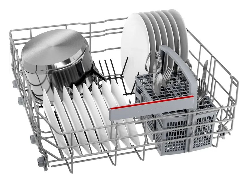 Serie 4 SMU4HBS02D 60 cm Geschirrspüler unterbaufähig Sehr leise 13 Maßgedecke aquaStop Funktion Wärmetauscher 