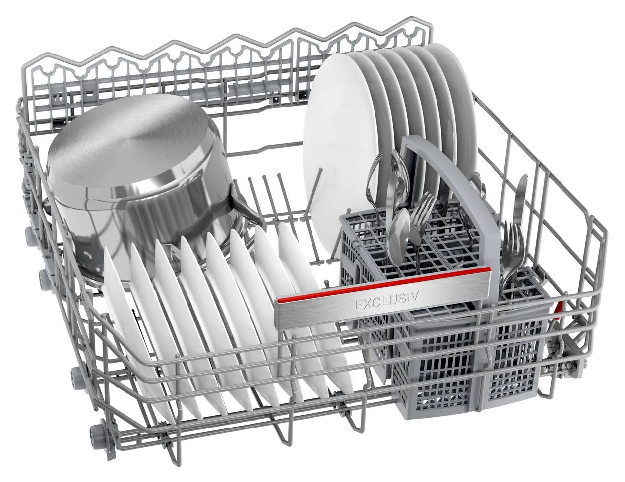 Serie 4 SMV4EBX04D 60 cm Geschirrspüler vollintegriert (ohne Front) Sehr leise 13 Maßgedecke aquaStop Funktion Wärmetauscher 