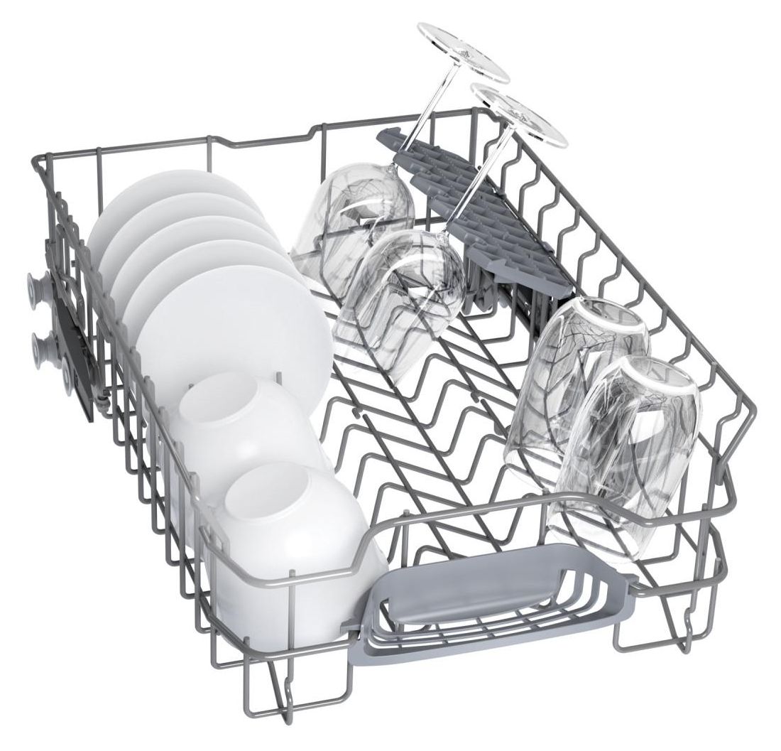 Serie 4 SPU4HMS10E 45 cm Geschirrspüler unterbaufähig Leise 10 Maßgedecke aquaStop Funktion Wärmetauscher 