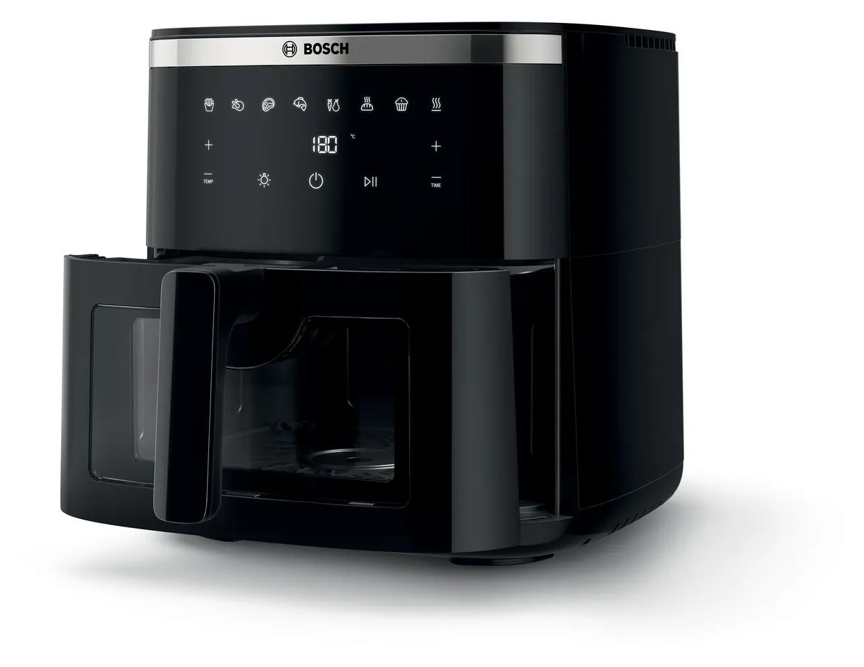 Serie 6 MAFS2671B Heißluftfritteuse 7,2 l 1800 W  (Schwarz) 