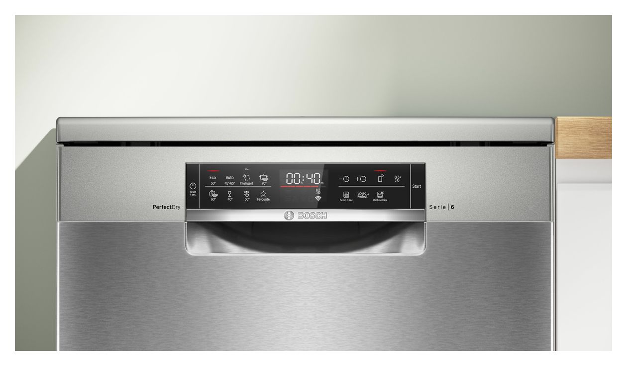 Serie 6 SMS6ZCI16E 60 cm Geschirrspüler freistehend Sehr leise 14 Maßgedecke aquaStop Funktion Wärmetauscher 