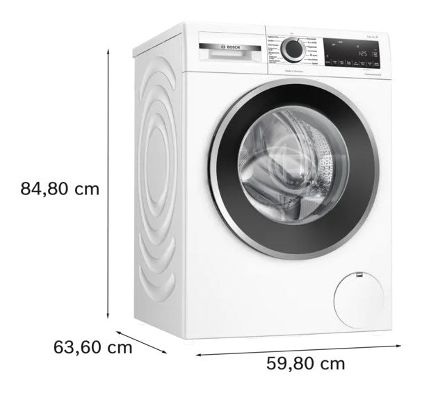 Serie 6 WGG244120 9 kg Frontlader Waschmaschine 1400 U/min aquaStop Funktion 