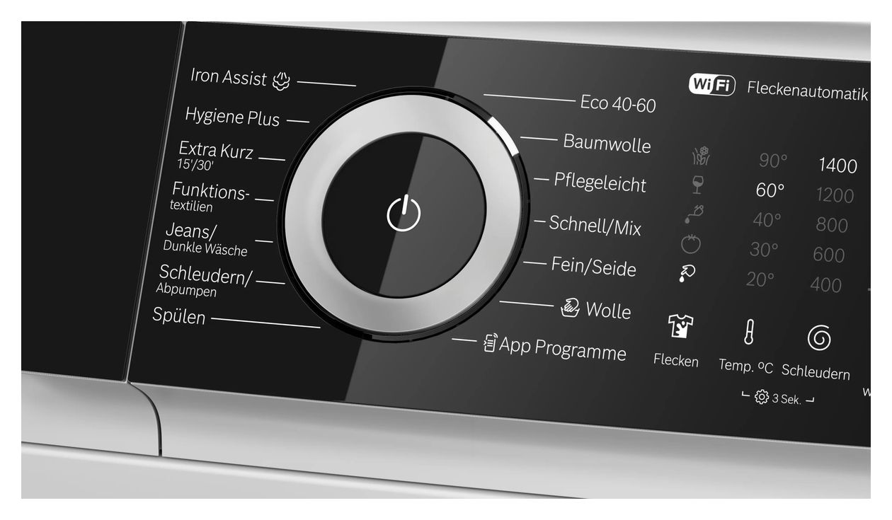 Serie 6 WGN244M91 9 kg Frontlader Waschmaschine 1400 U/min aquaStop Funktion (Weiß) 