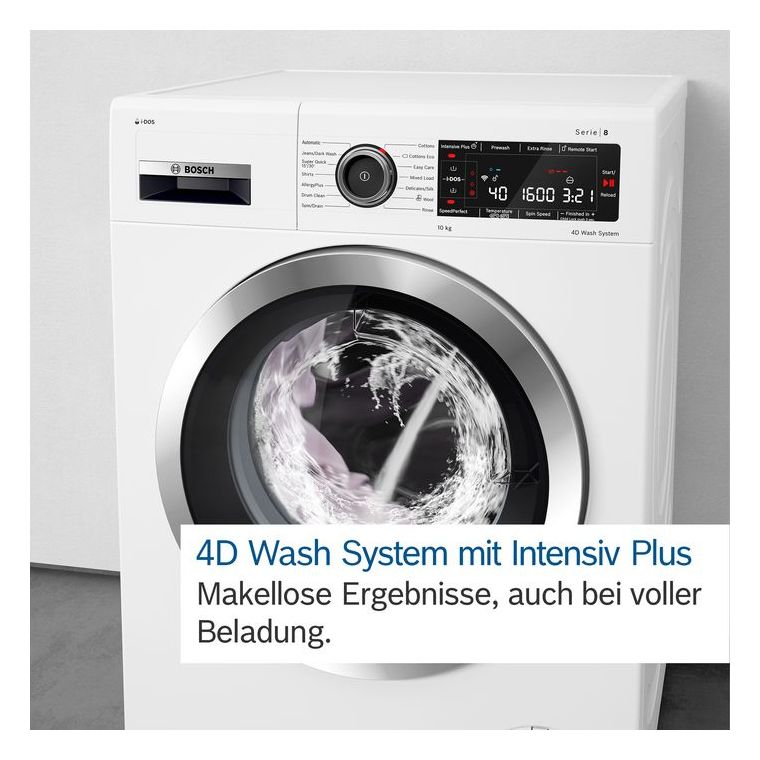 Serie 8 WGB256041 10 kg Frontlader Waschmaschine 1600 U/min AutoClean 