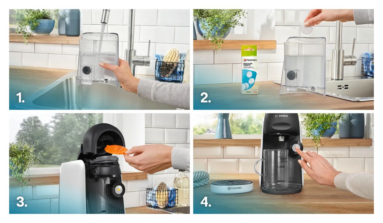 TAS1640 Tassimo Finesse Classic Kaffeekapsel Maschine  (Schwarz, Weiß) 