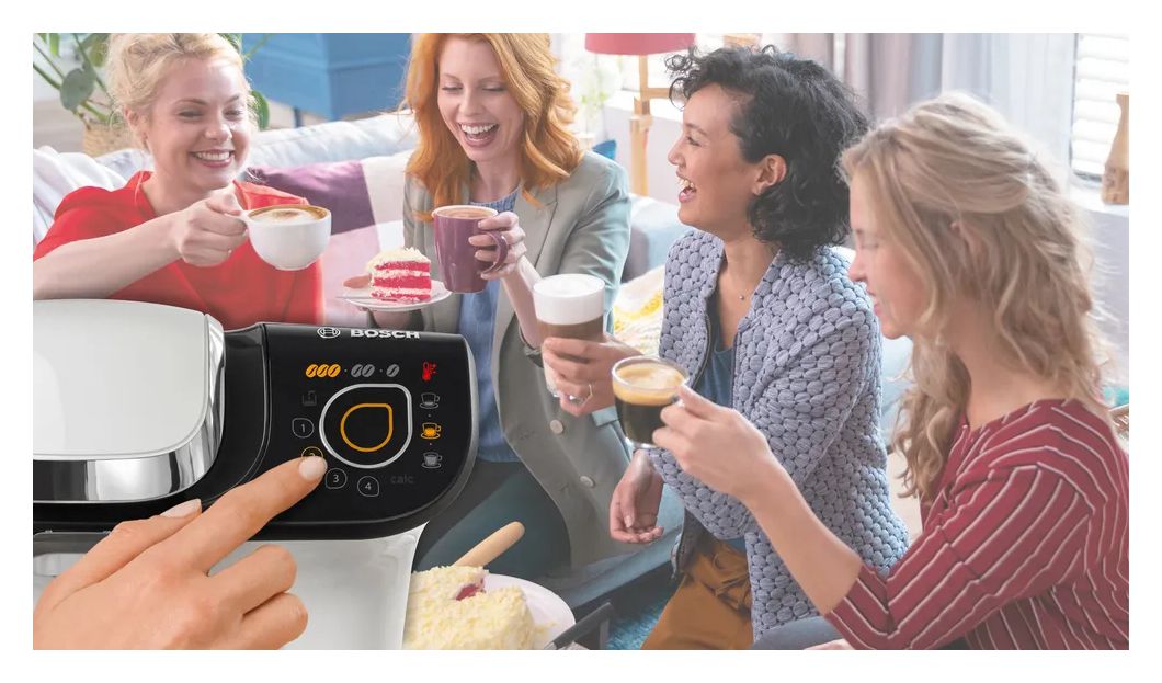 TAS6504 Tassimo My Way 2 Kaffeekapsel Maschine  (Weiß) 
