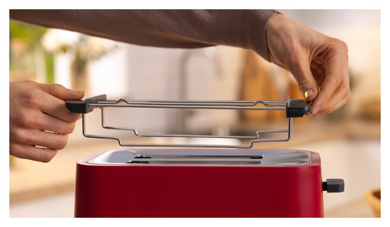 TAT3M124 MyMoment Toaster 950 W 2 Scheibe(n)  (Rot) 