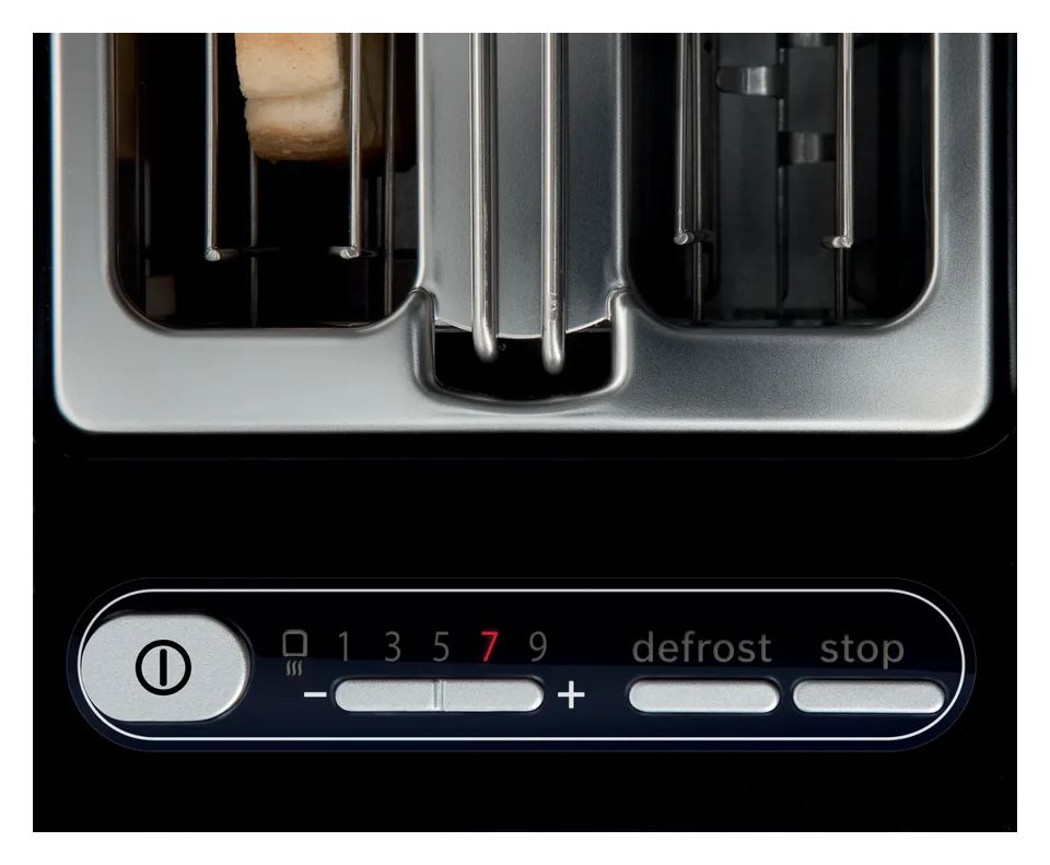 TAT8613N Styline Toaster 860 W 2 Scheibe(n) 9 Stufen  (Schwarz) 