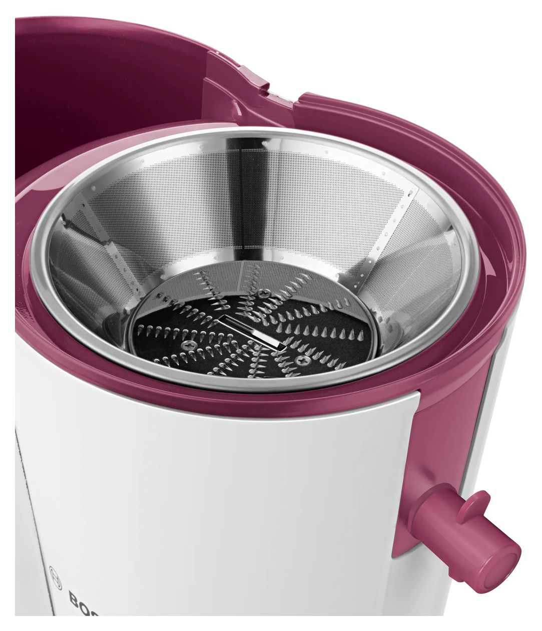 VitaJuice 2 MES25C0 Entsafter 700 W (Kirsche (Frucht), Transparent, Weiß) 