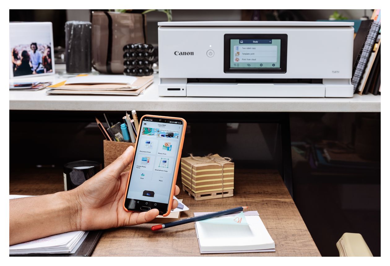 Pixma TS8751 All in One A4 Tintenstrahl Drucker 4800 x 1200 DPI 