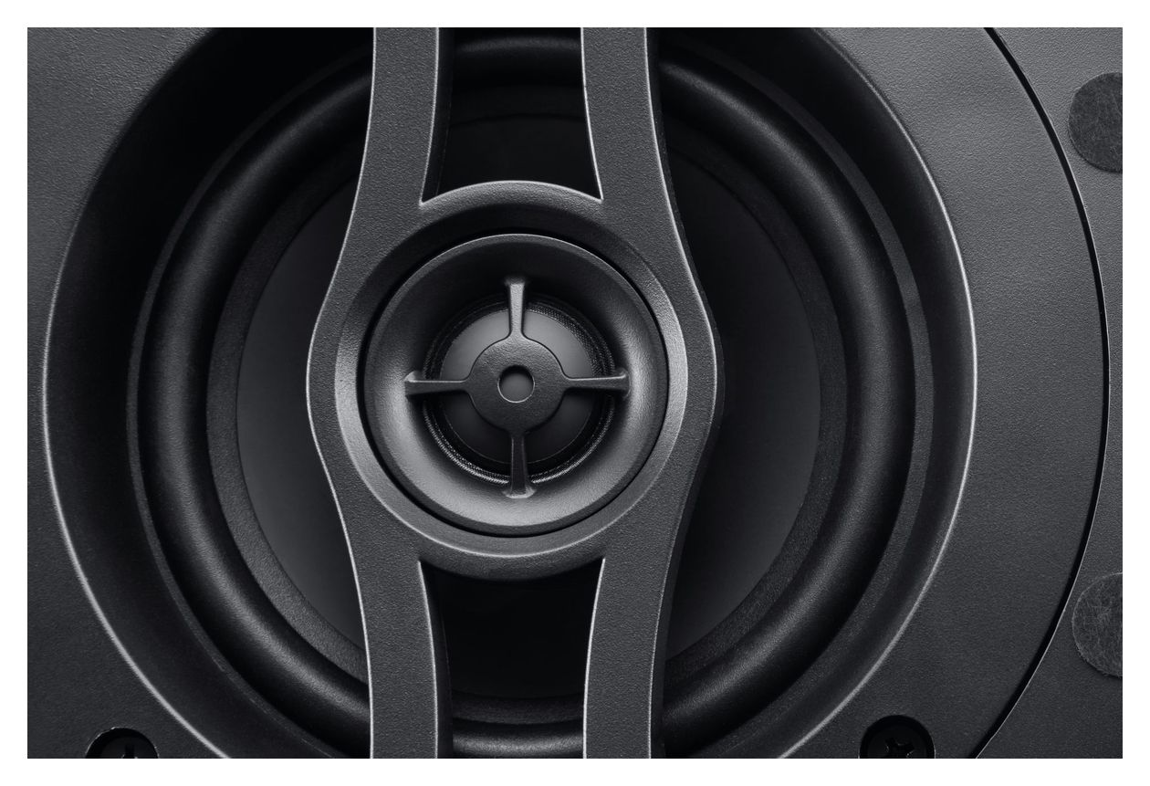 InCeiling P4-16 50 W 2-Wege Lautsprecher  (Schwarz) 