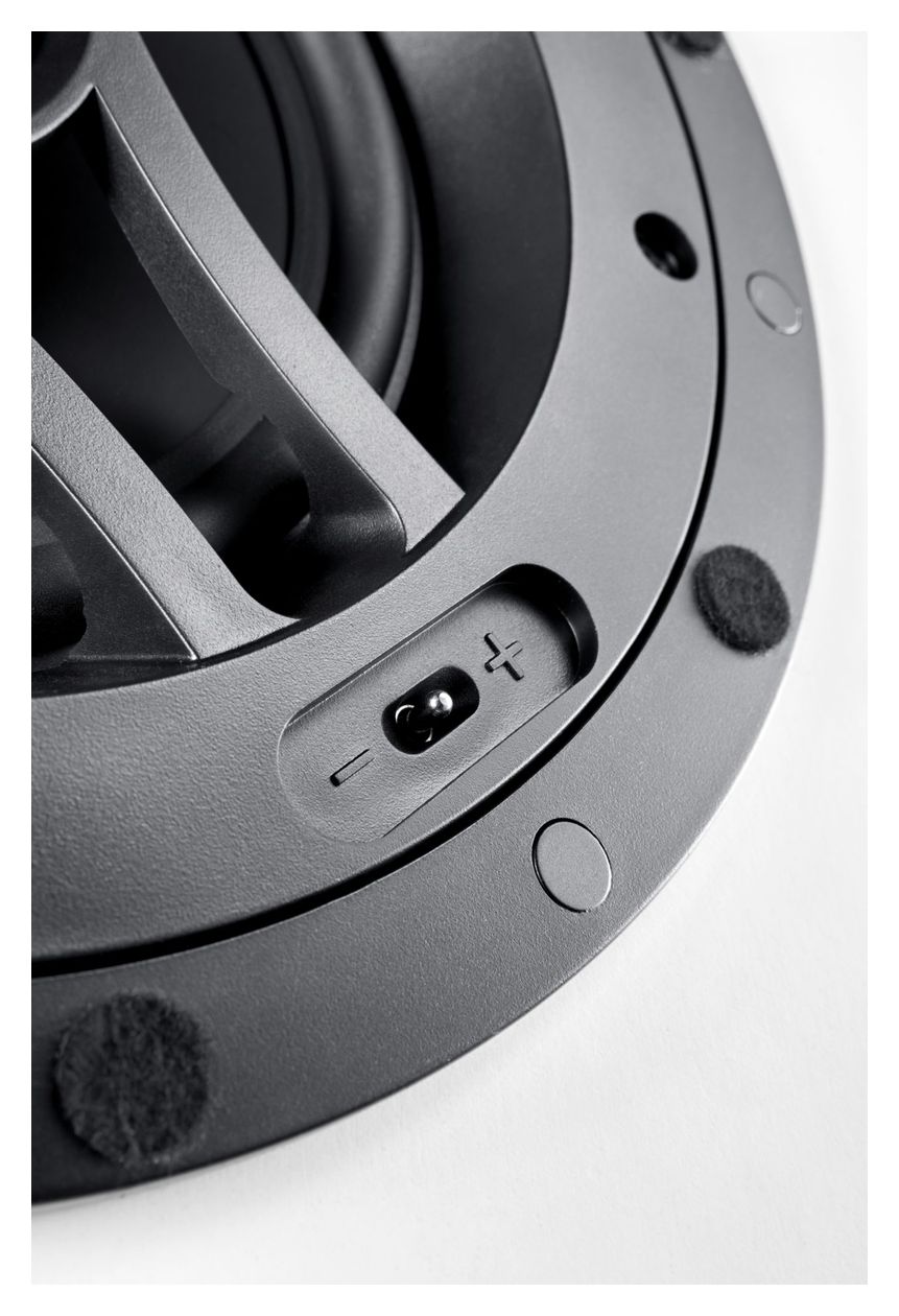 InCeiling P6 60 W 2-Wege Lautsprecher  (Schwarz) 