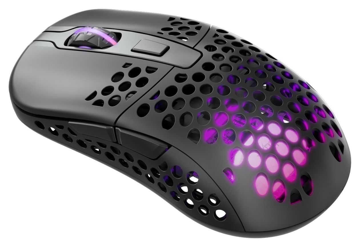 M42 RGB Wireless 19000 DPI Gaming Maus Optisch  (Schwarz) 