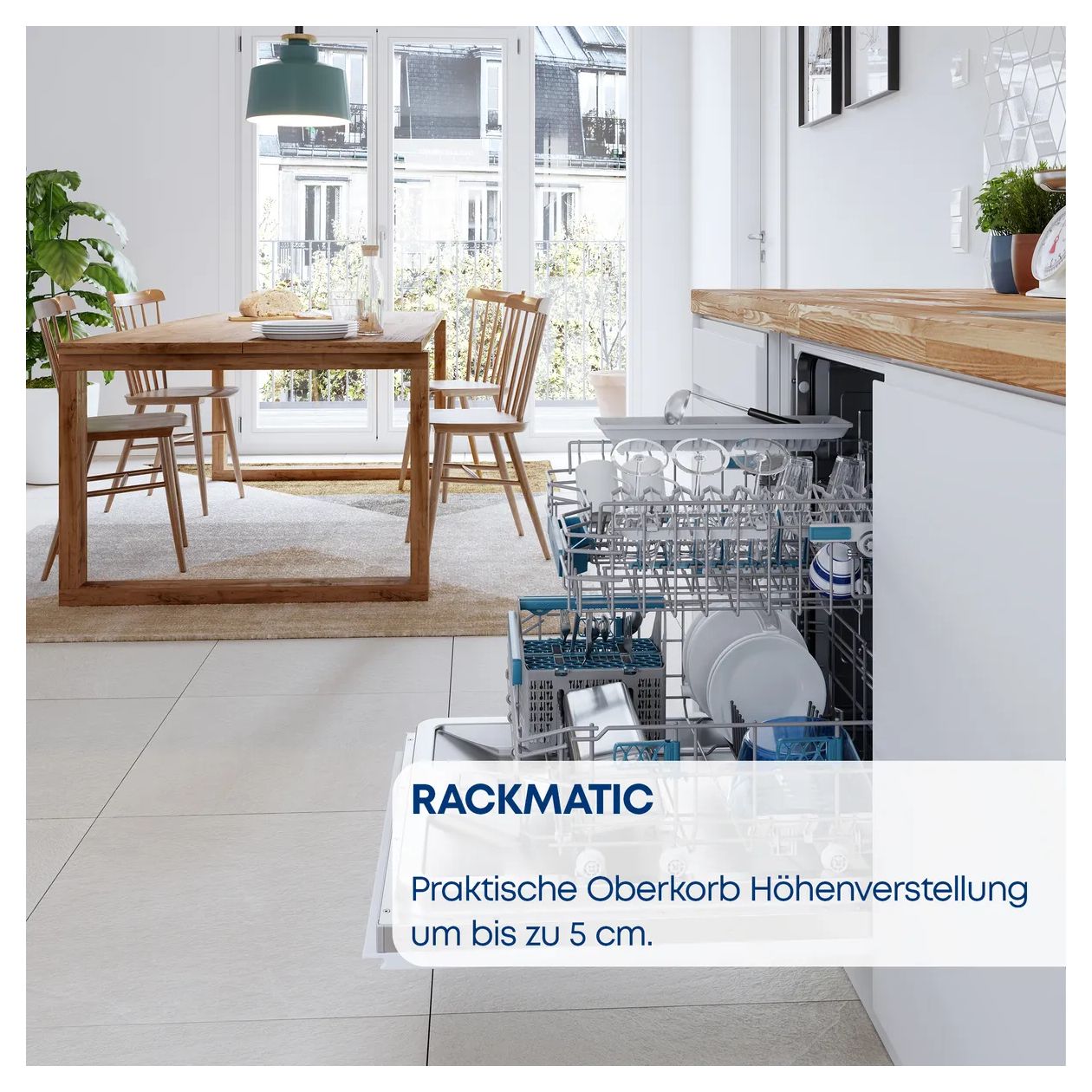 CG6SW01HBD 60 cm Geschirrspüler freistehend Sehr leise 13 Maßgedecke aquaStop Funktion Wärmetauscher 