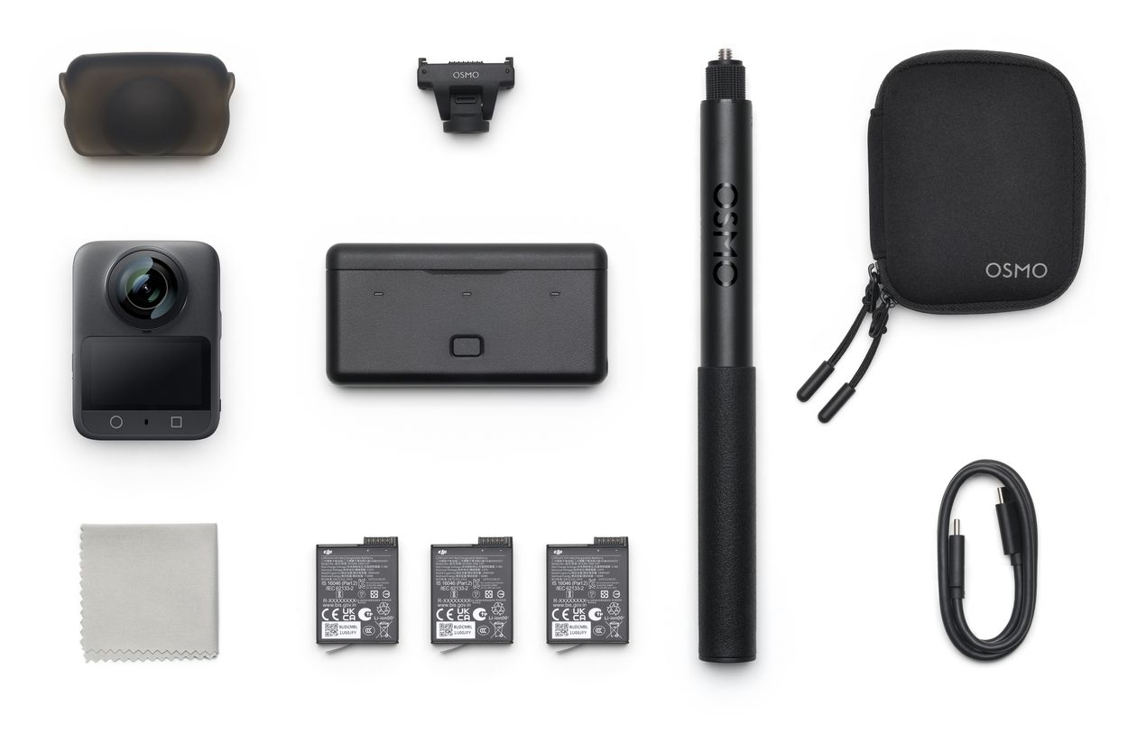 Osmo 360 Adventure Combo 15520 x 7760 Pixel Aktion Kamera 120 MP  (Schwarz) 