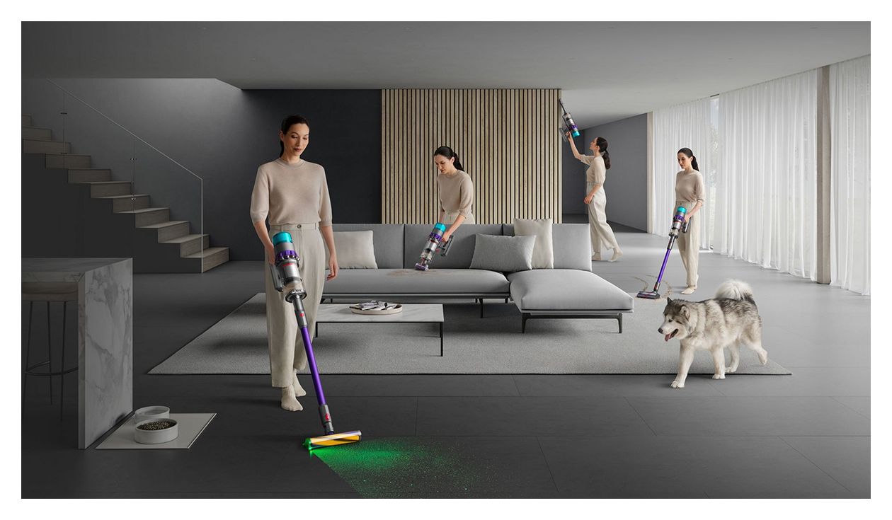 Gen5 Detect Absolute Handstaubsauger Beutellos bis 70 min Laufzeit HEPA  (Violett) 