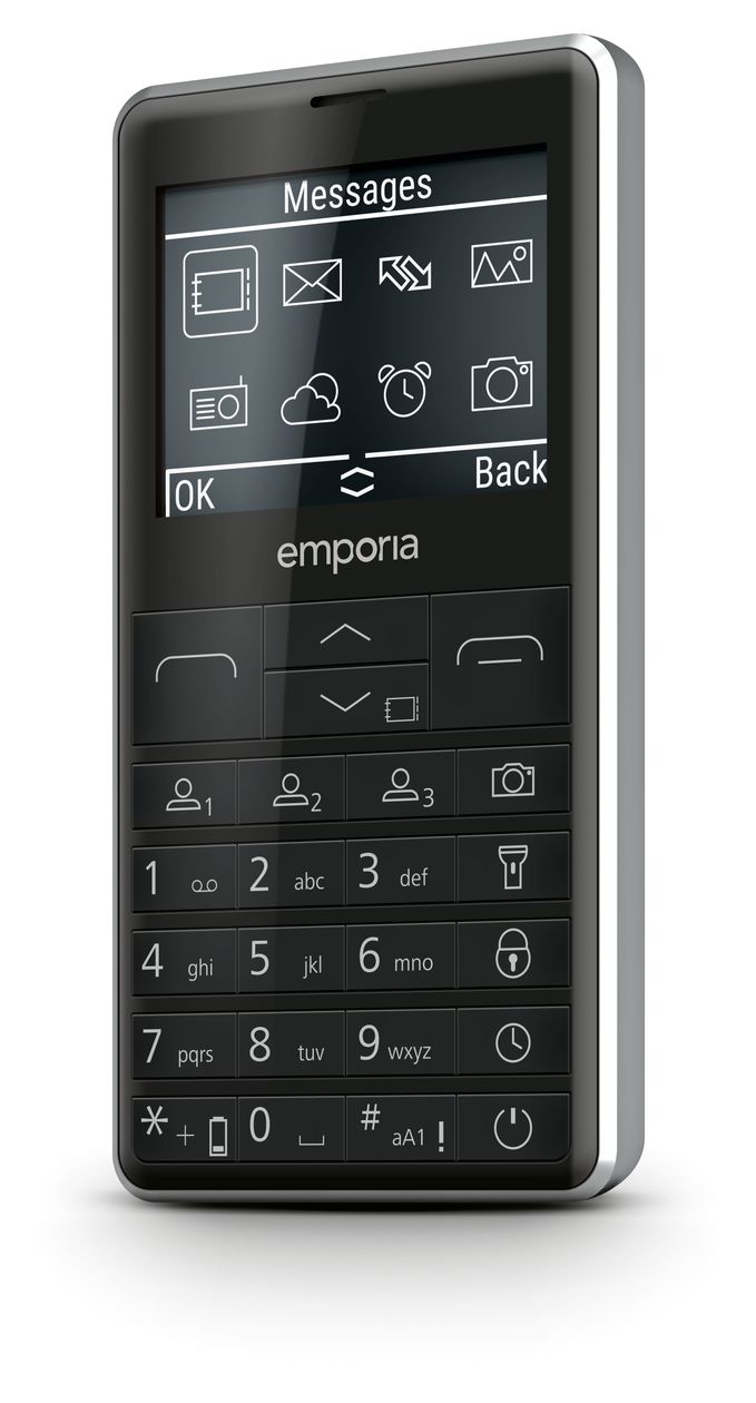 Prime LTE 4G Smartphone 5,87 cm (2.31 Zoll) 2 MP Single SIM  (Schwarz) 