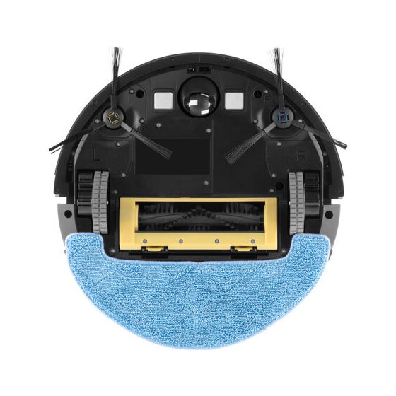 Falco Smart Saugroboter nass/trocken 120 min Akku  (Schwarz, Edelstahl) 