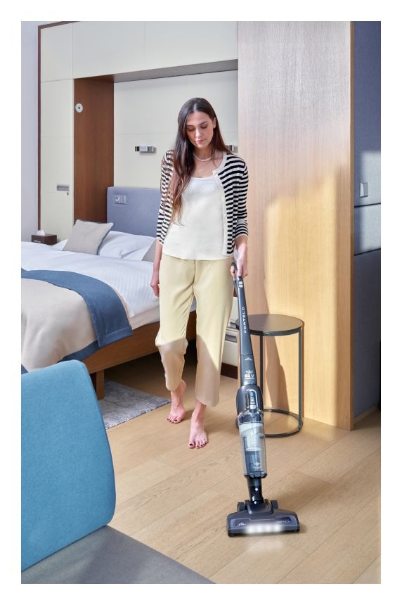 Fortelo Handstaubsauger mit Staubbeutel bis 50 min Laufzeit 36 V Zyklonal 