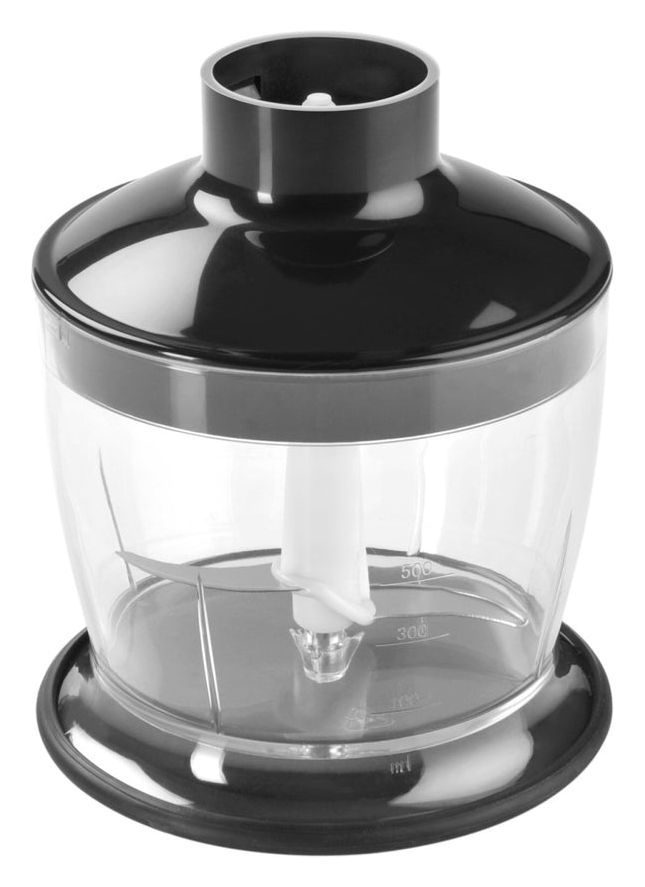 Lento Stabmixer 1200 W 2 Stufen  (Schwarz, Edelstahl) 