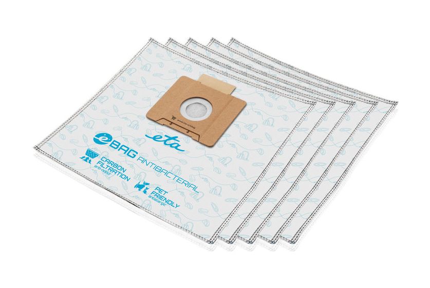 Mio II Bodenstaubsauger mit Staubbeutel 700 W HEPA  (Schwarz, Silber) 