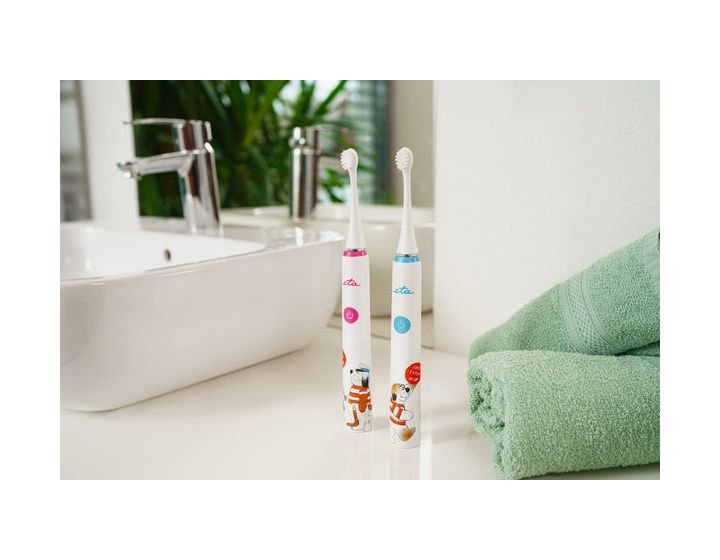 Sonetic Kids Schall-Zahnbürste für Kinder 1,2 h  (Pink) 