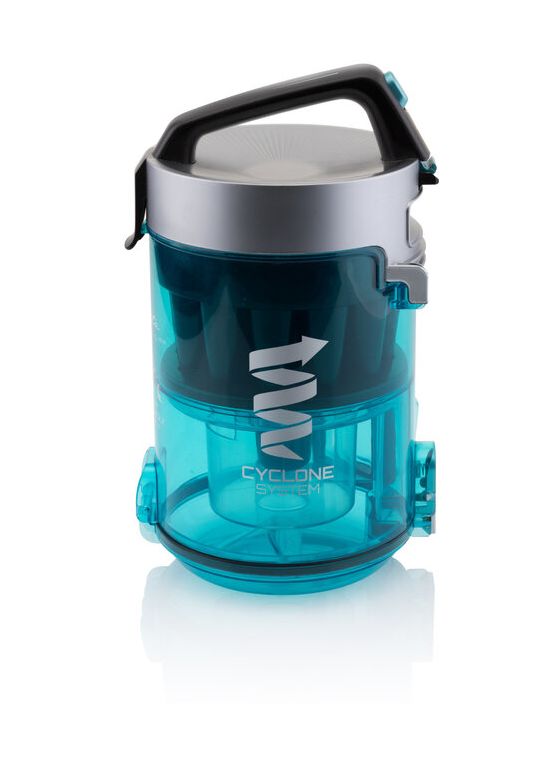 Stellar Bodenstaubsauger Beutellos 700 W HEPA  (Schwarz, Blau) 