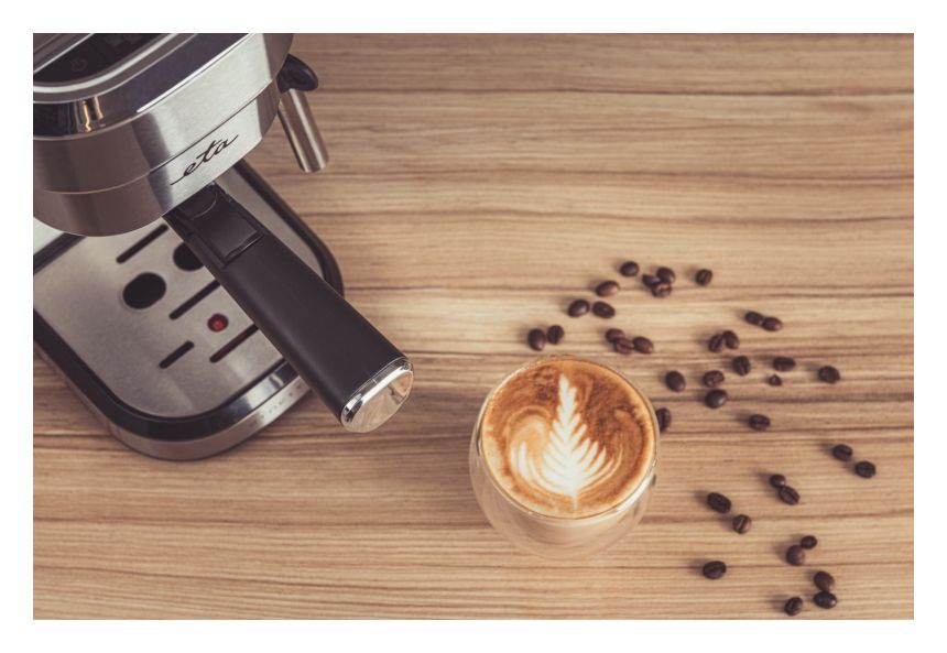 Stretto Siebträger Kaffeemaschine 15 bar 1350 W  (Edelstahl) 