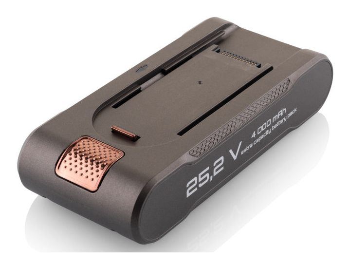 Terier Handstaubsauger Beutellos bis 80 min Laufzeit 25,2 V HEPA  (Braun) 