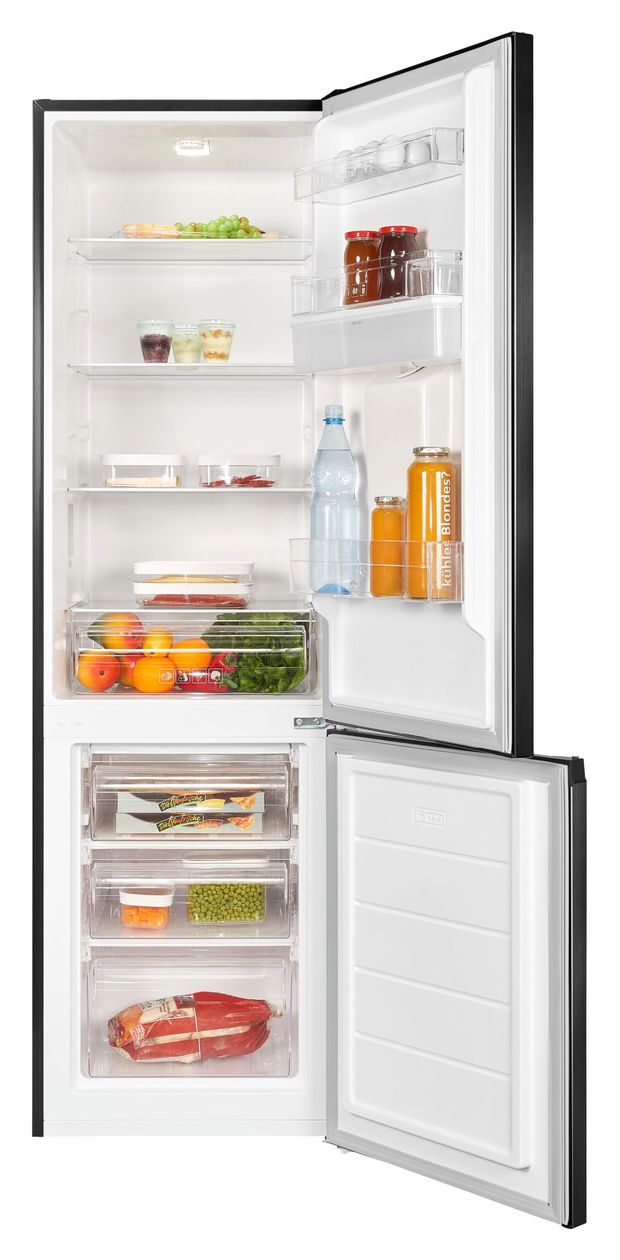KGC265-70-WS-040D 189 l / 71 l Kühl-Gefrierkombi freistehend 168 kWh Jahr  (Schwarz) 