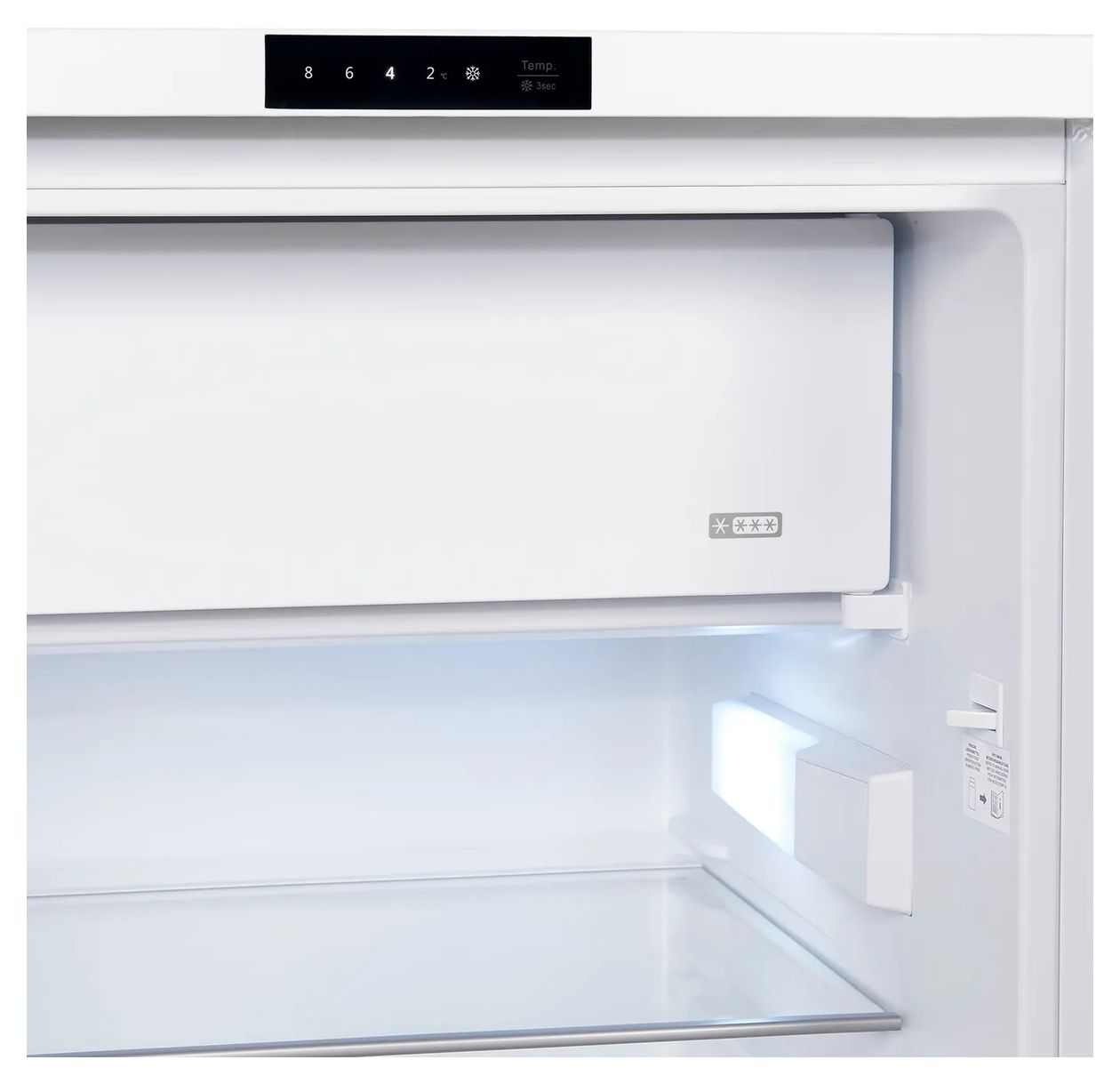 KS16-4-HE-010D 107 l / 107 l Tischkühlschrank EEK: D 110 kWh Jahr  (Weiß) 