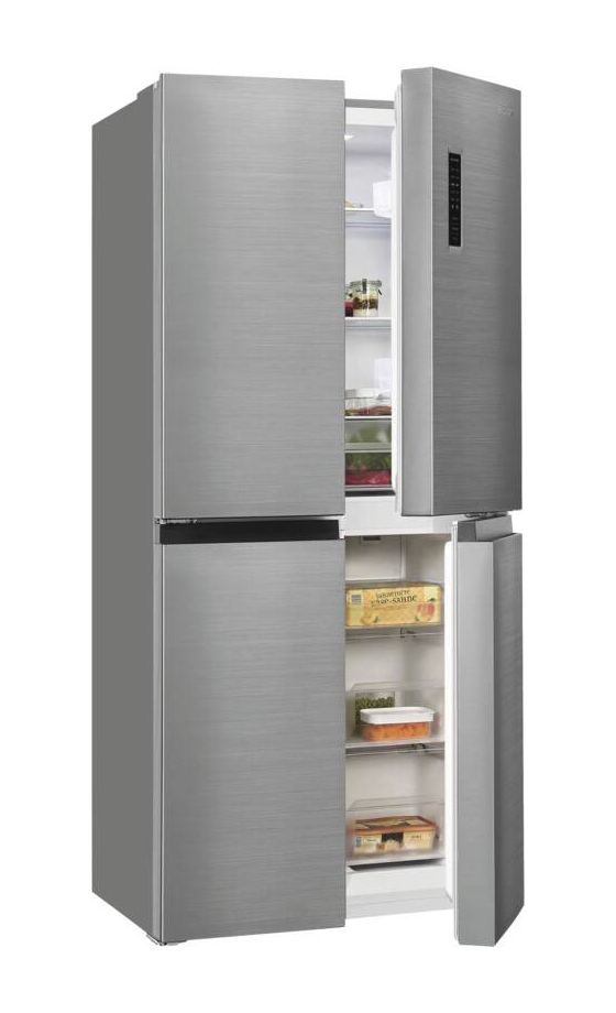 MD365-125-040D Side-by-Side Kühl-/ Gefrierkombination 237 l / 135 l 210 kWh NoFrost 1800 mm x 790 mm  (Schwarz, Edelstahl) 