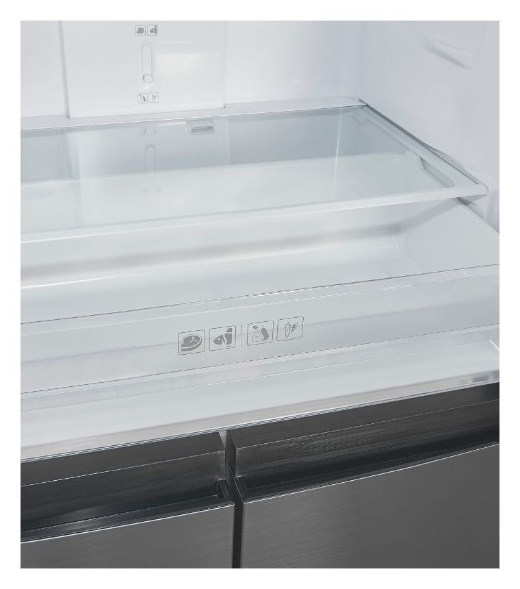 MD365-125-040D Side-by-Side Kühl-/ Gefrierkombination 237 l / 135 l 210 kWh NoFrost 1800 mm x 790 mm  (Anthrazit) 