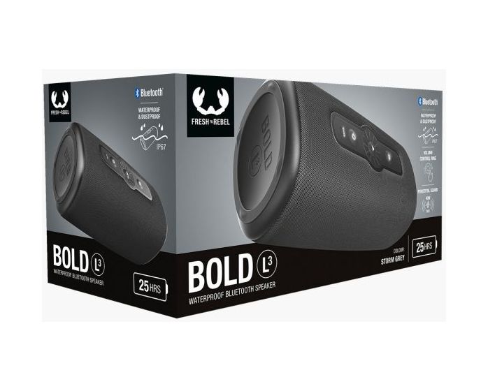 Rockbox Bold L3 40 W Bluetooth Lautsprecher IP67 Laufzeit bis 25 h  (Graphit) 