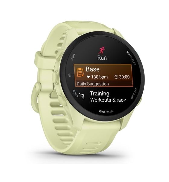 Forerunner 70 Digital 30 mm Smartwatch Rund  (Limette) 
