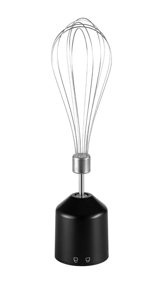 40972 Design Power Stabmixer Set 5-in-1 Stabmixer 1200 W 20 Stufen  (Schwarz, Edelstahl) 