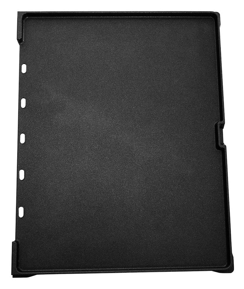 42524 Design Plancha & BBQ 2 Zone(n) 2000 W mit 420 x 280 mm Fläche  (Schwarz, Edelstahl) 