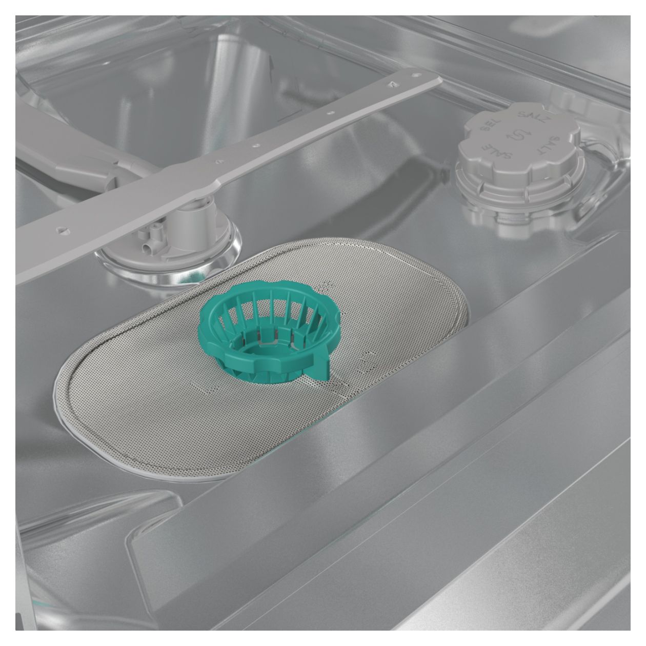 GI642E90X 60 cm Geschirrspüler teilintegriert (ohne Front) Leise 13 Maßgedecke aquaStop Funktion 