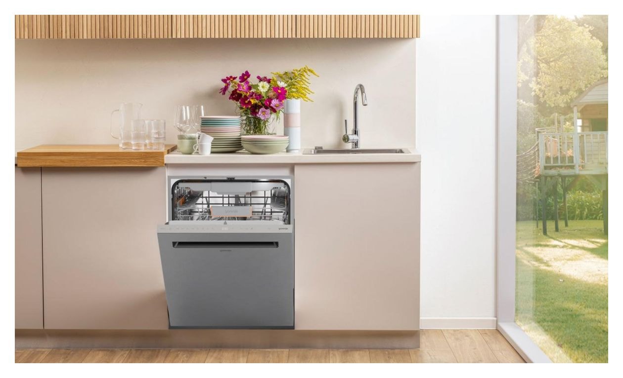 GU663A67X 60 cm Geschirrspüler unterbaufähig Sehr leise 16 Maßgedecke aquaStop Funktion Auto Open 