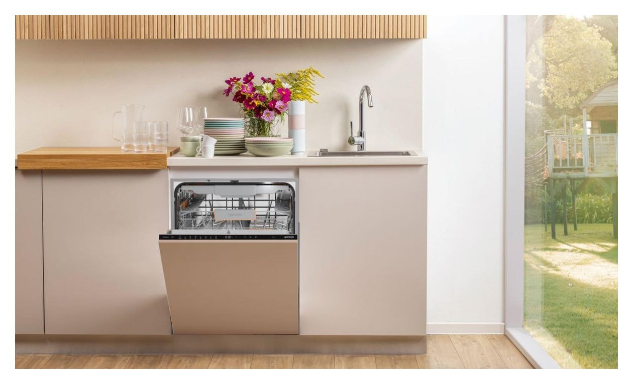 GV663A67 60 cm Geschirrspüler vollintegriert (ohne Front) Sehr leise 16 Maßgedecke aquaStop Funktion Auto Open 