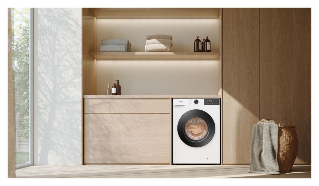 W5G2PS74A1P2 7 kg Frontlader Waschmaschine 1400 U/min aquaStop Funktion AutoClean (Weiß) 